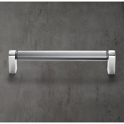 Ручка-скоба Restoration Hardware Lambeth Crystal L.20.3 Polished Chrome