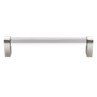 Ручка-скоба Restoration Hardware Lambeth Hexagonal Crystal L.10.2 Polished Chrome