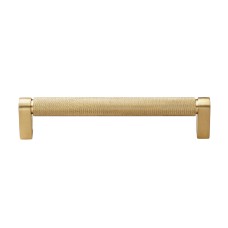 Ручка-скоба Restoration Hardware Lambeth Knurled L.10.2 Lacquered Burnished Brass