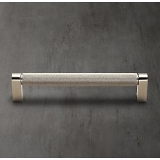 Ручка-скоба Restoration Hardware Lambeth Knurled L.15.2 Satin Nickel