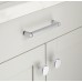 Ручка-скоба Restoration Hardware Lambeth Knurled L.60.9 Polished Chrome