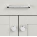 Ручка-скоба Restoration Hardware Lambeth Knurled L.60.9 Polished Chrome