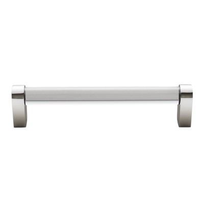 Ручка-скоба Restoration Hardware Lambeth Smooth Crystal L.10.2cm Polished Chrome