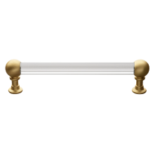 Ручка-скоба Restoration Hardware Vintage L.10.2cm Lacquered Burnished Brass