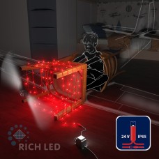 Гирлянда Нить RL-S10C-24V-R RL-S10C-24V-RR/R