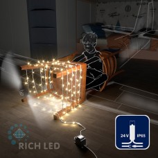 Гирлянда Нить RL-S10C-24V-R RL-S10C-24V-RW/WW