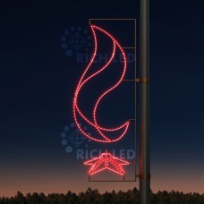 Панно световое День Победы RL-KN-9-2 RL-KN-9-2-R