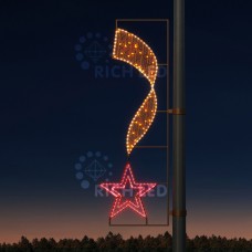 Панно световое День Победы RL-KN-9-6 RL-KN-9-6-WWR-dGd