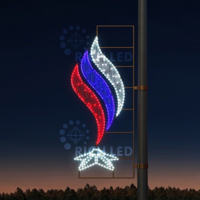 Панно световое День Победы RL-KN-9-9 RL-KN-9-9-WBR-dWBR