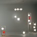 Настенный/Потолочный светильник Rotaliana Bubble W1 chrome