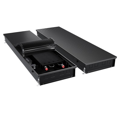 Конвектор внутрипольный Royal Thermo ATRIUM TURBO-110/400/2000-DG-U-BL
