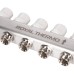 Коллектор Royal Thermo нерж. в сборе универсальный 1quot; ВР-3/4quot; НР с автомат. воздухоотвод-ми 9 вых.