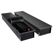 Конвектор внутрипольный Royal Thermo ATRIUM TURBO-150/300/1300-DG-U-BL