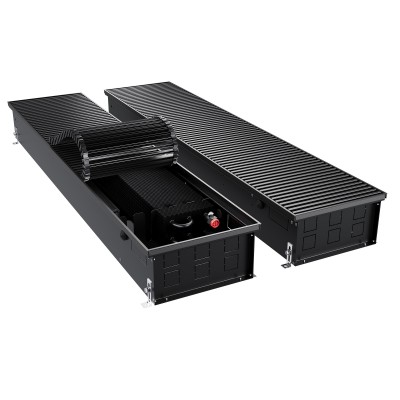 Конвектор внутрипольный Royal Thermo ATRIUM TURBO-150/300/1300-DG-U-BL