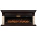 Каминокомплект: Очаг Royal Thermo Aurora RTFP/P-AR60LS, портал Michigan 60, камень мол., шп. тем.дуб