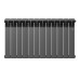 Радиатор Royal Thermo Revolution Bimetall 500 2.0/Noir Sable – 12 секц.