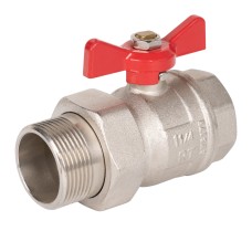 Кран шаровый Royal Thermo OPTIMAL 1 1/4quot; НГ, бабочка