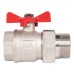 Кран шаровый Royal Thermo OPTIMAL 1 1/4quot; НГ, бабочка
