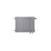 Радиатор Royal Thermo PianoForte 300 /Silver Satin - 6 секц. VDR