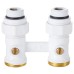 Узел нижнего подключения Royal Thermo прямой 1/2quot;х3/4quot; EK (белый)