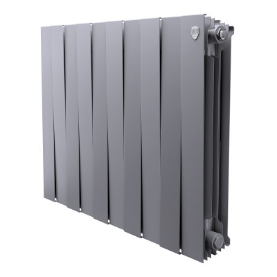 Радиатор биметаллический Royal Thermo PianoForte 500 Серебристый - 10 секц.