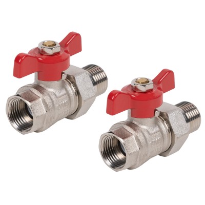 Набор для подключения радиатора Royal Thermo, прямой, 1/2quot;