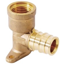 Угол Royal Thermo ritable радиальный настен. (водорозетка) латунь ВР 16х1/2