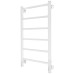 Полотенцесушитель Royal Thermo Axel П6 500х800 электро (встроен. диммер) белый