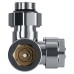 Узел нижнего подключения термостатический угловой Royal Thermo Design Pro 15мм М30х1,5 (Хром)