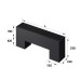 Конвектор напольный Royal Thermo STEP-130/130/700-2-N-BL-LG-BL