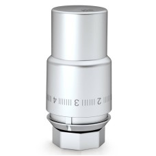 Термоголовка жидкостная Royal Thermo Design PRO М30х1,5 (матовый хром)