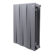 Радиатор биметаллический Royal Thermo PianoForte 500 Серебристый - 6 секц.