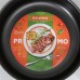 Сотейник Promo, 2,8 л, d=24 см, стеклянная крышка, антипригарное покрытие, чёрный