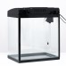 Аквариум SeaStar LS-380F в комплекте: LED-лампа, фильтр, 30 л, черный