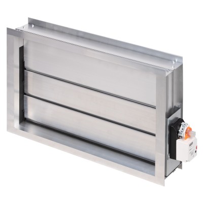 Клапан воздушный SHUFT DRr 300х500 с подставкой под электропривод