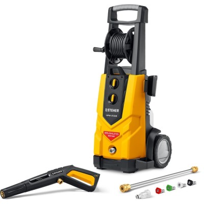 Мойка высокого давления STEHER HPW-200B, 2600 Вт, для пистолета G-280 PRO
