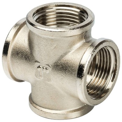 Крестовина STOUT ВВ никелированная 1