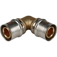 Угольник STOUT 90 26х26 для металлопластиковых труб пресс, SFP-0009-002626
