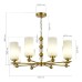 Подвесная люстра ST Luce Aurora SL2003.303.08