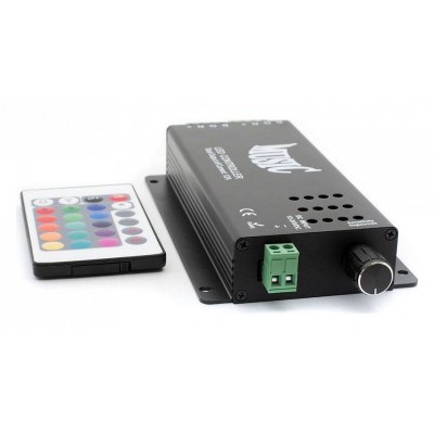 Контроллер-регулятор цвета RGB с пультом ДУ SWG IR IR-RGB-12A-music