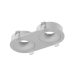 Корпус встраиваемого светильника SWG COMBO-2R2-WH 004160