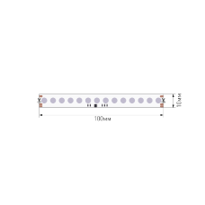 Светодиодная лента SWG PRO 5м IP20 SWG-DOT420-24-11.52-WS2811RGB 00-00032523