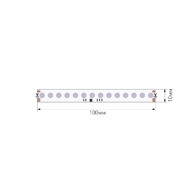 Светодиодная лента SWG PRO 5м IP20 SWG-DOT420-24-11.52-WS2811RGB 00-00032523