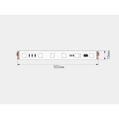 Светодиодная лента SWG PRO 5050 5м IP20 SWG5PT60-24-12-WS2811RGB 00-00032521