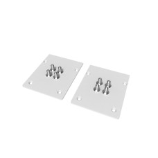 Заглушка для низковольтного трека DesignLed ECS-SY-WH-2 009146