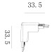 Коннектор SWG PRO CN-SLIM-BL-TL 022068