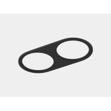 Рамка на 2 светильника SWG PRO COMBO COMBO-4R2-BL