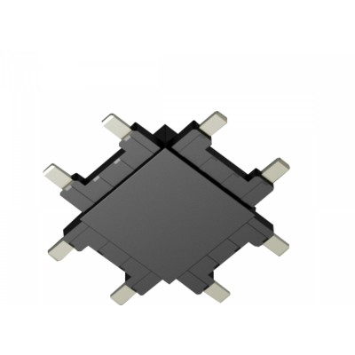 Соединитель X-образный для треков накладных SWG PRO SLIM CN-SLIM-BL-X