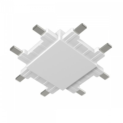 Соединитель X-образный для треков накладных SWG PRO SLIM CN-SLIM-WH-X