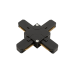 X-коннектор для однофазного накладного трека SWG KXZ-BL-X 002032
